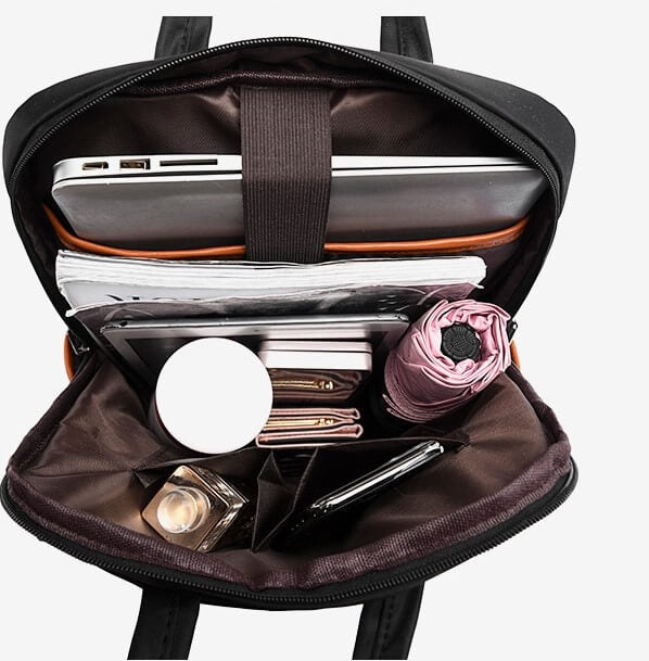 MEELANO Rejserygsæk Anti Diebstahl Letvægts Organiseret Sikkerhed