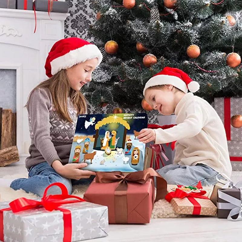 MEELANO 24 dage til jul - julelandskabssæt - Gaver