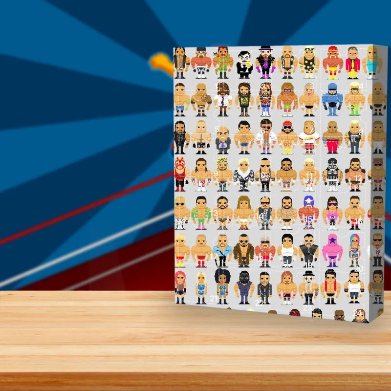 MEELANO WWE adventskalender -- Den med 24 små låger