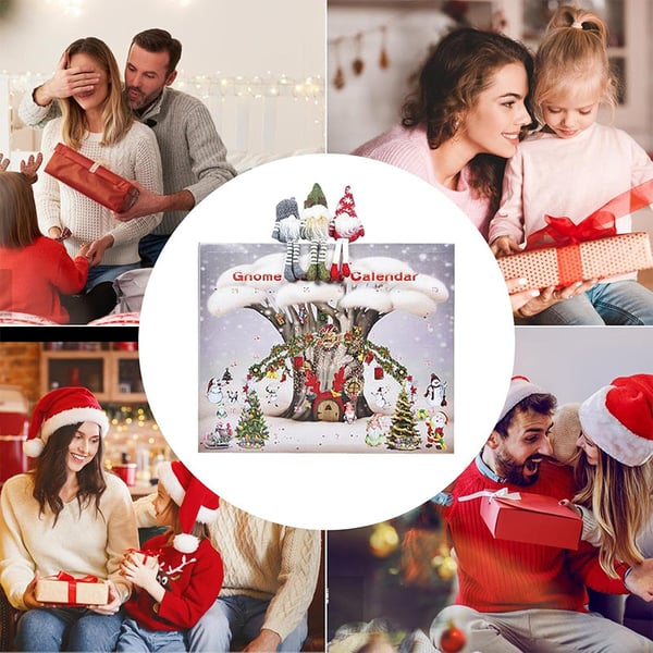 MEELANO Jul og Halloween Gnome-adventskalender 2024