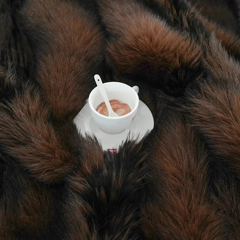 MEELANO Ailany Tæppe i Kunstpels – Luksuriøst & Ultrabødt Sofa- og Sengetæppe i Polyester