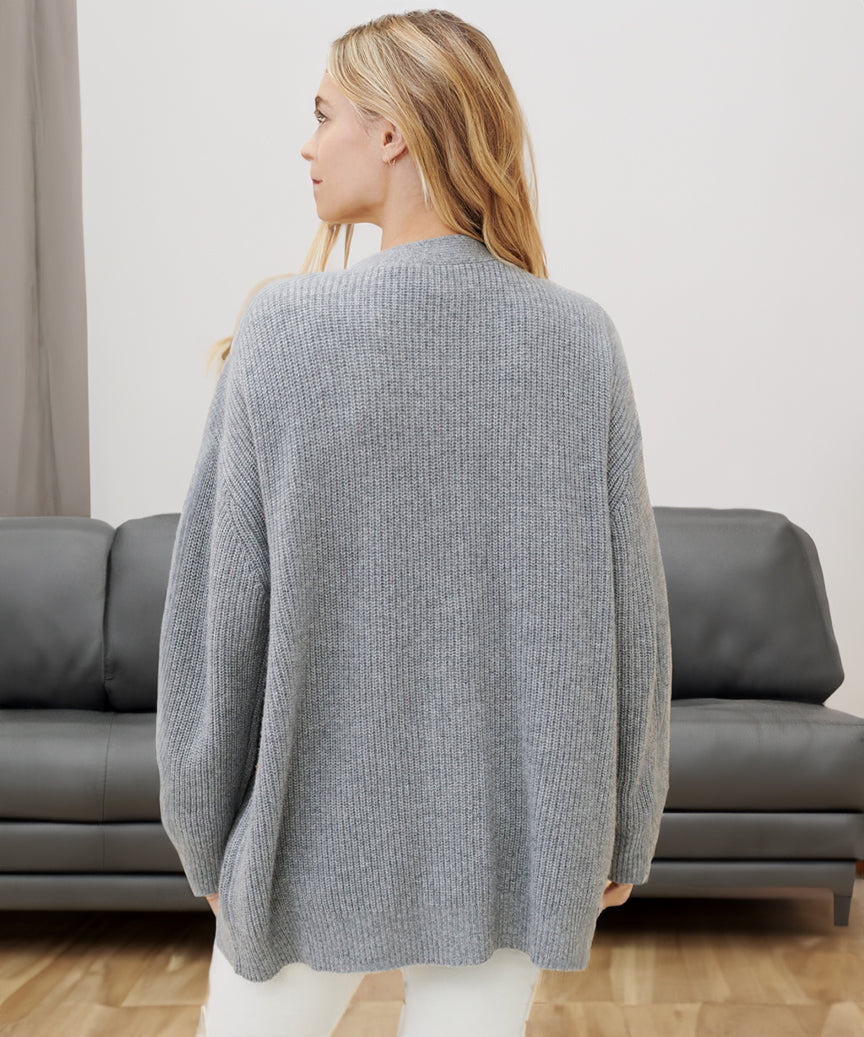 MEELANO Dame Cardigan - Elegant og Blød Striktrøje