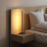LED Bordlampe med Justerbar Lysstyrke og Amber Glød - Moderne Design 0