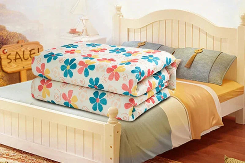 MEELANO Elektrisk Tæppe Med Temperaturregulering Og Varmeindstillinger - Varmetæppe