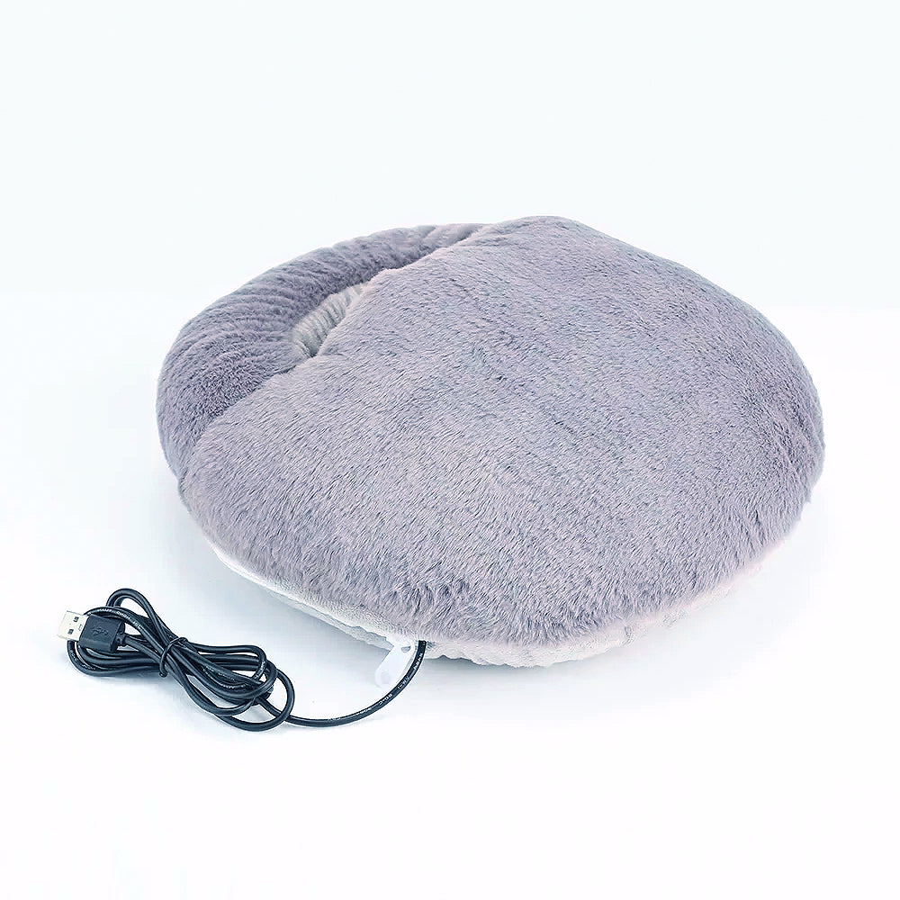 MEELANO Elektrisk XL Fodvarmer Til Varme Og Bløde Fødder Opvarmning - Varmetæppe