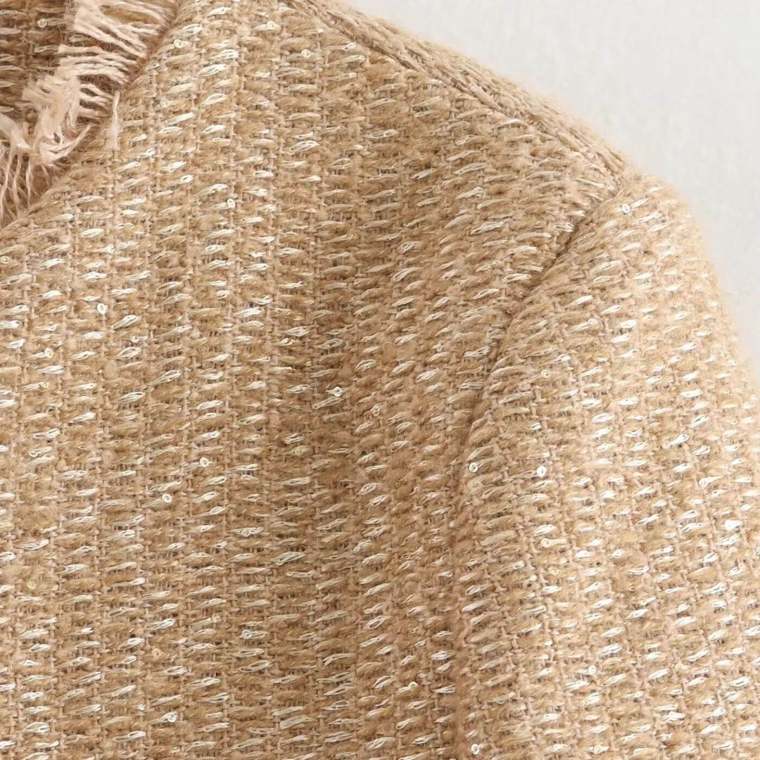 MEELANO Dame Kort Overgangsjakke - Elegant og perfekt til forår