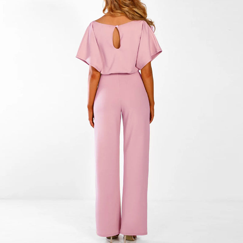 MEELANO Mørkeblå Dame Jumpsuit Komfortabel Og Elegant Til Date - Overall