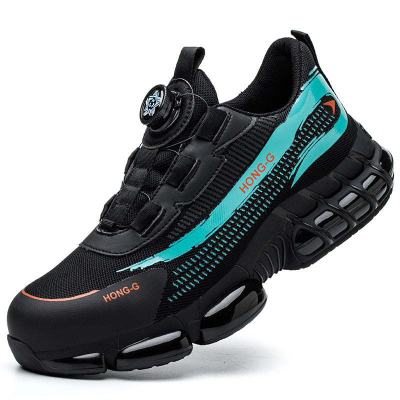 MEELANO Sikkerhedssko Med Roterende Spænde Af Ståltråd Til Herrer Blå