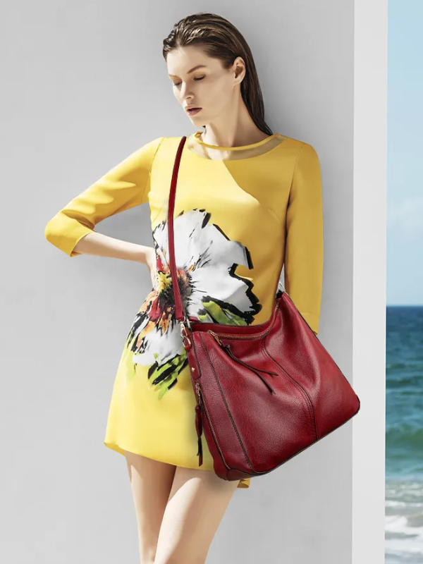 MEELANO Hobo Taske – Elegant Vintage Taske Stor og Rummelig til Daglig Brug