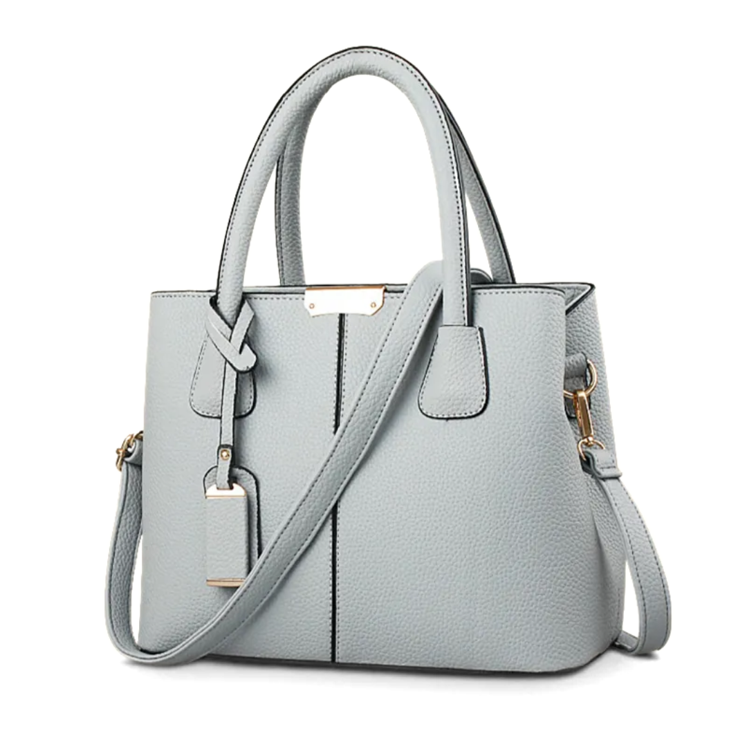 MEELANO Crossbody Taske – Stilfuld Taske til Hverdag og Udflugter Lys grå