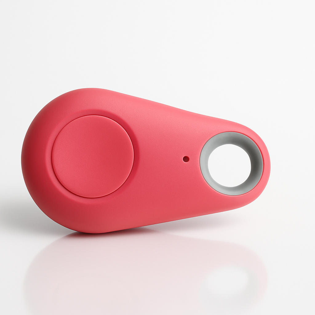 MEELANO Børns GPS Tracker Bluetooth Lokationsfinder SOS Geo Fence Rosa