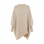 MEELANO Inspire | Dame Oversized Striktrøje - Blød Varm Pullover med Rund Hals