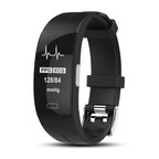 Smart Fitness-ur med Pulsmåler – Aktivitets- og Søvnregistrering, Notifikationer, OLED, IP67, iOS & Android