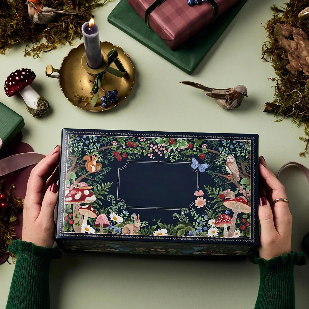 Kreativ Julekalender – Papirvare-julekalender med 24 Overraskelser, Julegave til Journaling & Kreative Projekter – CraftJoy