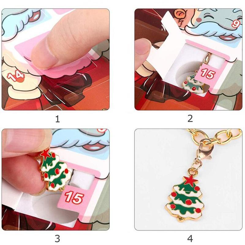 MEELANO DIY charm armbånd adventskalender