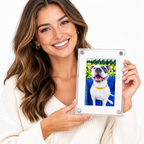 Digital Fotoramme – Digital Billedramme med Video & Lyd, Personlig Gave med Minder, 12,5 eller 17,5 cm – GlowFrame
