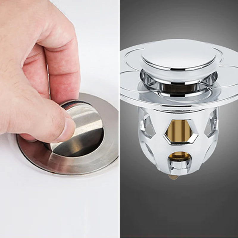 MEELANO Universelt Afløbsfilter Til Håndvask Med Anti Tilstopning