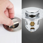 MEELANO Universelt Afløbsfilter Til Håndvask Med Anti Tilstopning