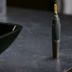 MEELANO Præcisionstrimmer til Skæg, Næse og Øjenbryn – Trådløs Detailtrimmer med LED-lys & Ergonomisk Greb
