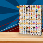 MEELANO WWE adventskalender -- Den med 24 små låger