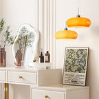 MEELANO Glaspendel Lampe I Bauhaus Stil Til Soveværelse Og Stue