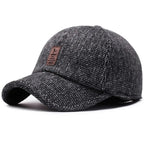 MEELANO Hommes | Unisex Varm Vinterhue med Øreklapper - Justerbar Flyverhue med Fleece-for Grå