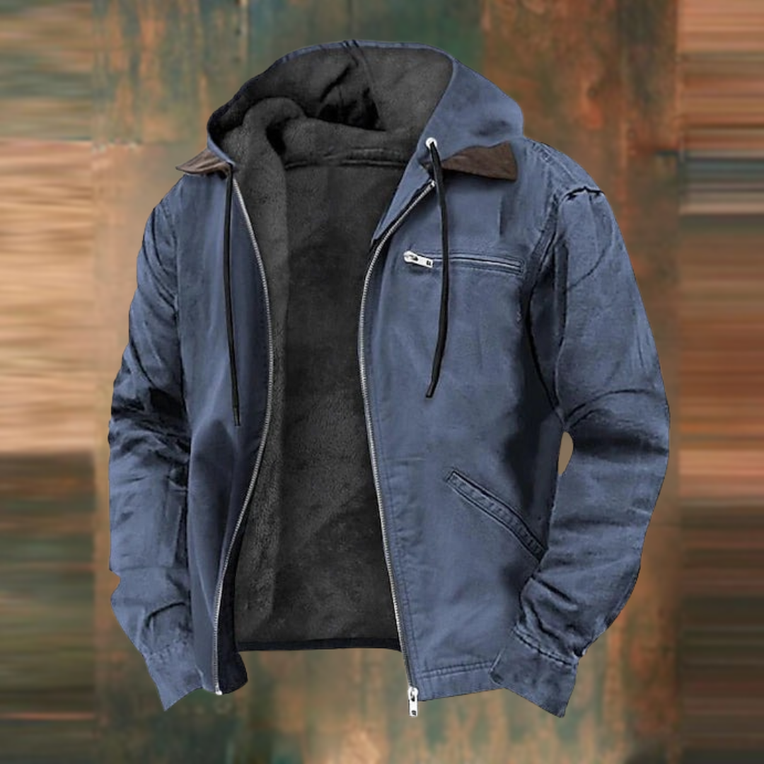 MEELANO Hermosa | Stilfuld & Varm Hoodie-Jakke Blå