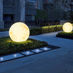MEELANO Magisk Måneskins Havelampe – Månelampe til Have & Terrasse, USB-genopladelig LED, 20–50 cm – LunaGlow
