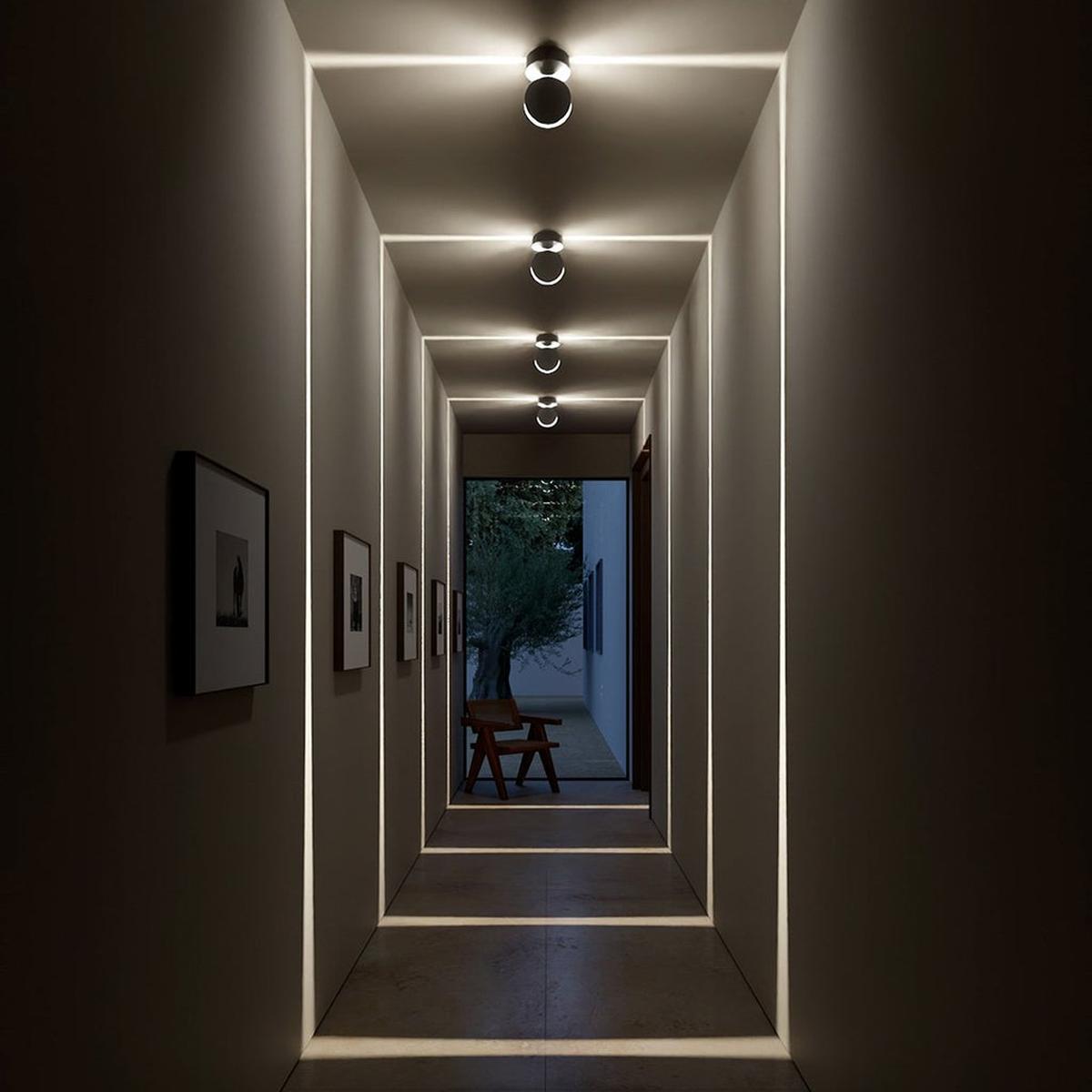 MEELANO 360° LED-projektorspotlight med fjernbetjening