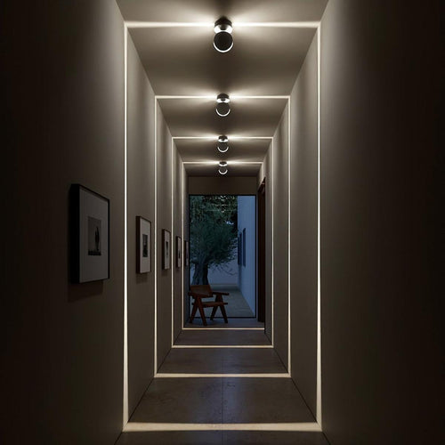 MEELANO 360° LED-projektorspotlight med fjernbetjening