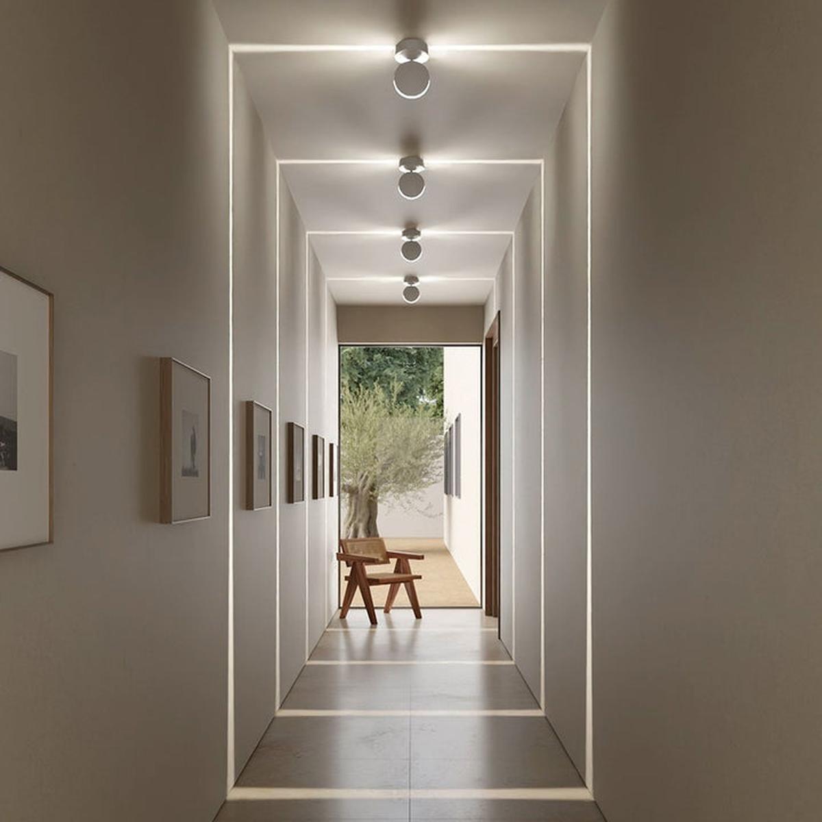 MEELANO 360° LED-projektorspotlight med fjernbetjening