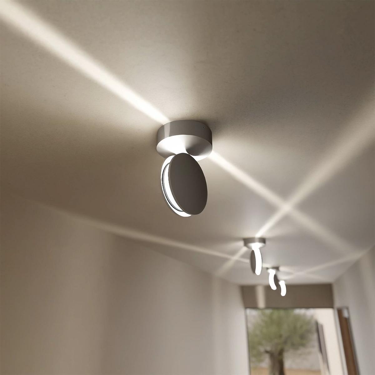 MEELANO 360° LED-projektorspotlight med fjernbetjening