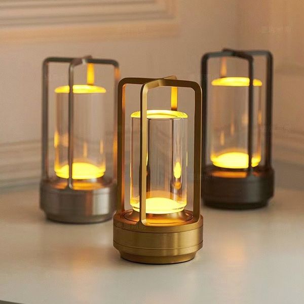 MEELANO CrystalLight – Eksklusiv lampe i krystalglas med LED og touch-funktion