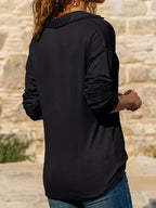 Bersh | Dame Half-Zip Sweater med Krave - Langærmet Strik Pullover
