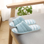 MEELANO Indendørs Hjemmesko Blød Komfort med Sål til Hjemmet Lys blå