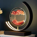MEELANO 3D Sandskal Bordlampe - Abyss