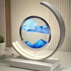 MEELANO 3D Sandskal Bordlampe - Abyss
