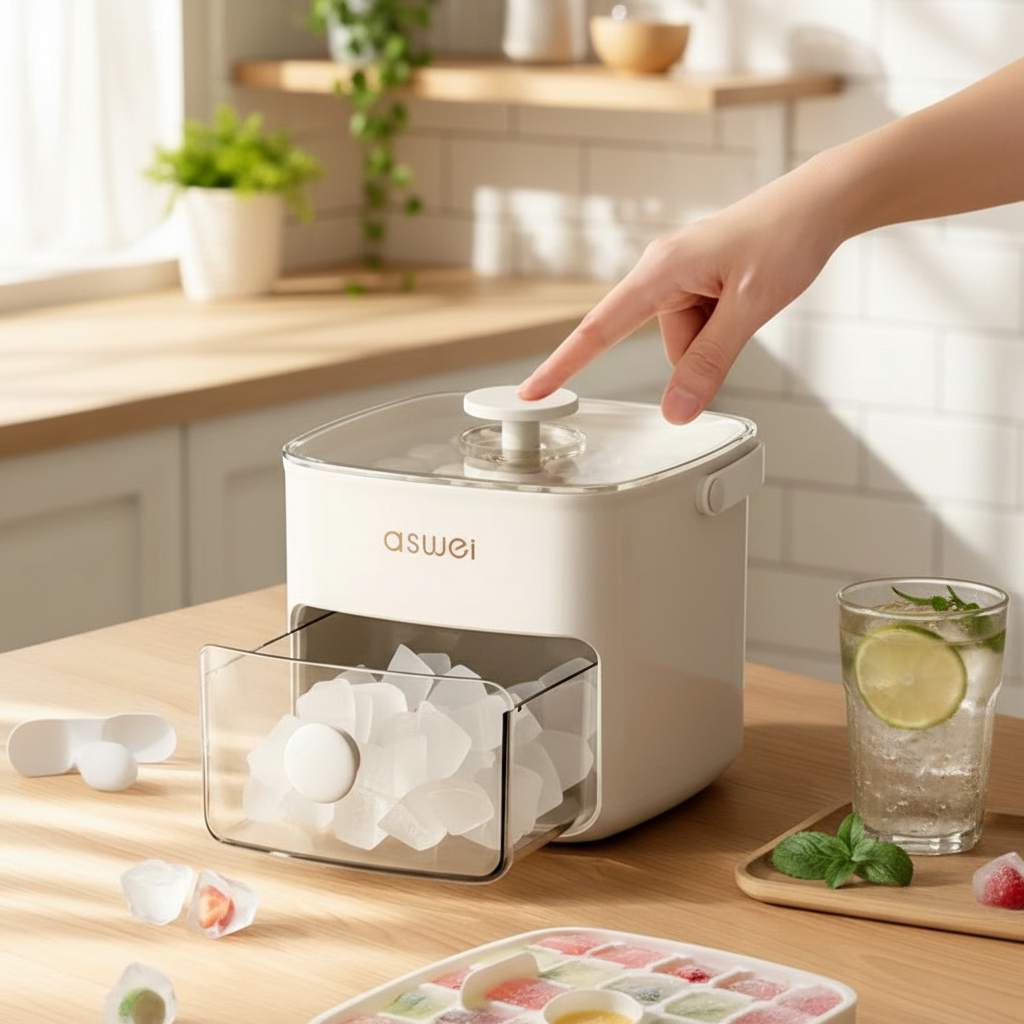 MEELANO CrystalChill – Madsikker Ismaskine til Ubesværet Forfriskning