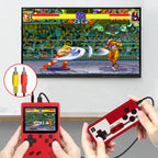 MEELANO Bærbar Retro Spilkonsol Med 400 Klassiske Spil Til Hjemmet