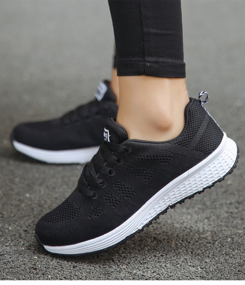 MEELANO Tasana | Dame Letvægts Sneakers - Åndbare & Behagelige Sportssko
