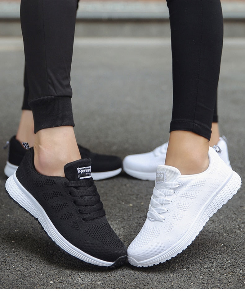 MEELANO Tasana | Dame Letvægts Sneakers - Åndbare & Behagelige Sportssko