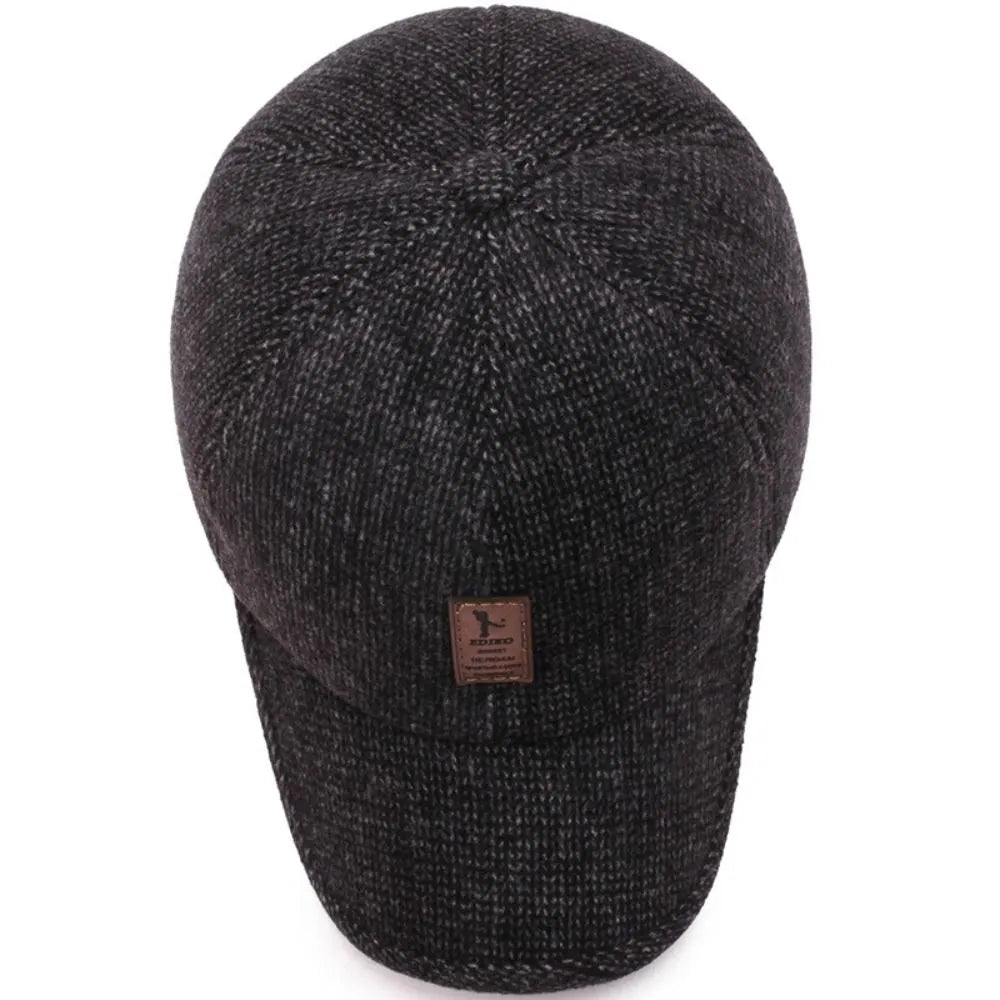 MEELANO Hommes | Unisex Varm Vinterhue med Øreklapper - Justerbar Flyverhue med Fleece-for