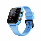 MEELANO 4G GPS Smartwatch til Børn – GPS Ur til Børn med Videoopkald, SOS-knap & Beskeder, Børneur med Sporing – KidSafe Pro Blå