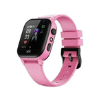 MEELANO 4G GPS Smartwatch til Børn – GPS Ur til Børn med Videoopkald, SOS-knap & Beskeder, Børneur med Sporing – KidSafe Pro Lyserød