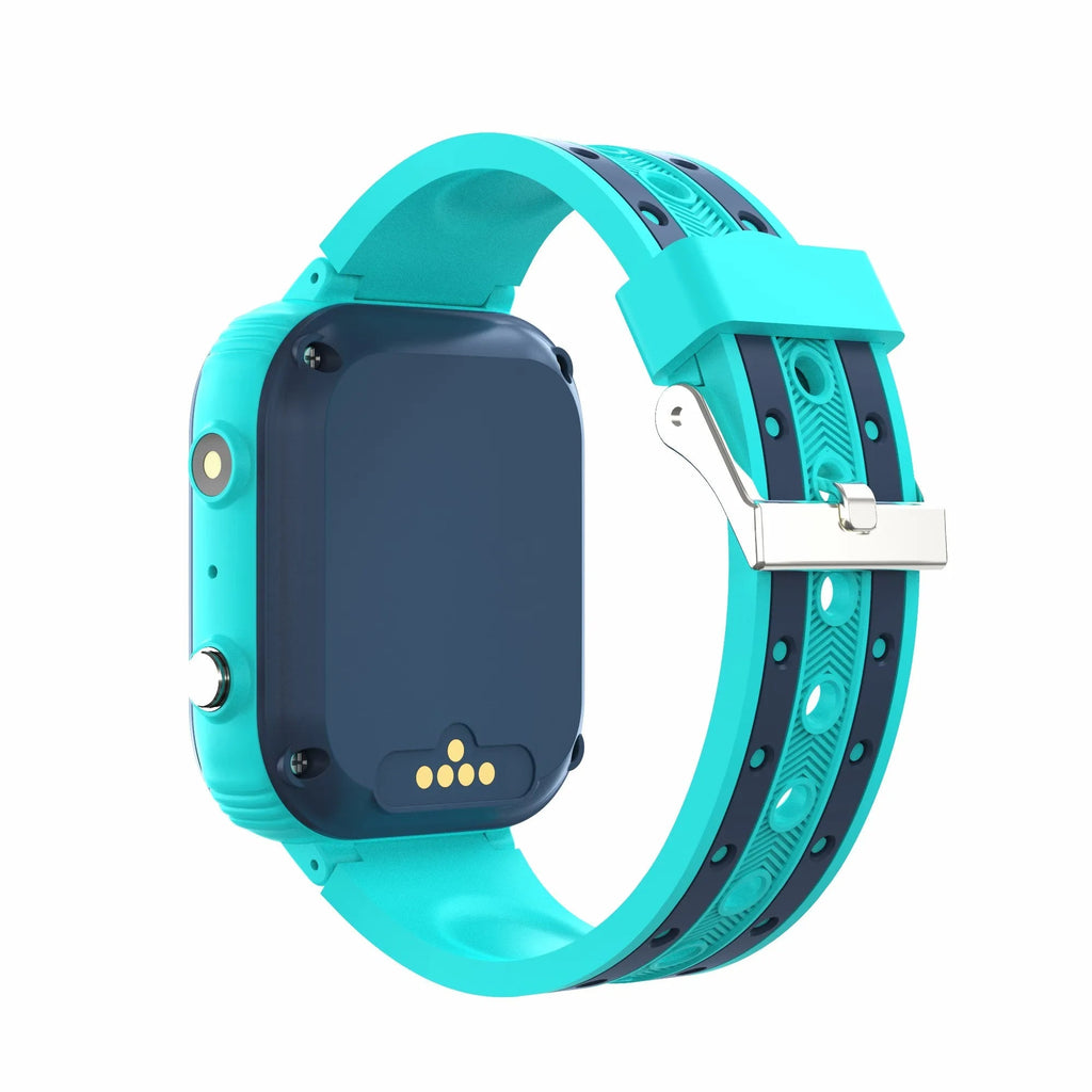 MEELANO 4G Smartwatch til Børn – GPS Børneur med Videoopkald, Realtids Sporing & SOS-funktion via App – KidGuardian