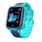MEELANO 4G Smartwatch til Børn – GPS Børneur med Videoopkald, Realtids Sporing & SOS-funktion via App – KidGuardian Blå