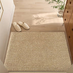 MEELANO Jute Look Dørmåtte Blød Og Absorberende Indendørs Udendørs 19.68x31.49"