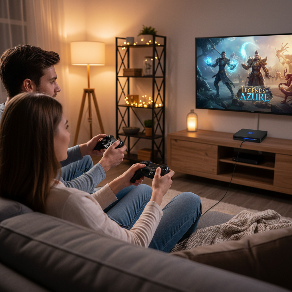 MEELANO Retro Spilkonsole 4K Med Over 20000 Spil Til TV Plug Og Play