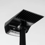 MEELANO Vandtæt Solcelle Spotlight til Haven – Justerbar LED Havespot med 3 Lysstyrker, IP65, Skumring til Daggry