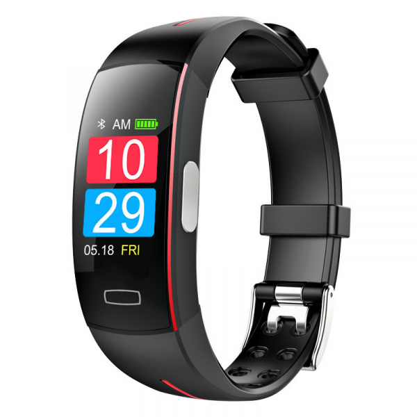 Smart Fitness-ur med Pulsmåler – Aktivitets- og Søvnregistrering, Notifikationer, OLED, IP67, iOS & Android